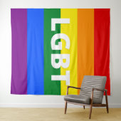 LGBT Tapestry Wandkleed (In Situ (horizontaal))