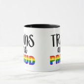 LGBT Trans and Proud Mug Mok (Midden)
