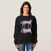 Lgbt Trans Pride Transsexual Flag Animal Cat Trans Trui (Voorkant volledig)