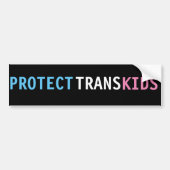 LGBT Trans Rights Bumpersticker (Voorkant)