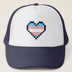 LGBT transgenderpixelkunst Trucker Pet