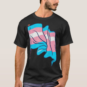 Lgbt Transseksuele vlag Trans Pride Human Rights T T-shirt