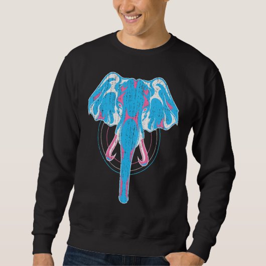 Lgbt Transsexual Flag Elephant Trans Pride Month T Trui (Voorkant)