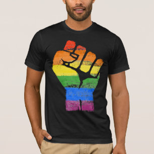 LGBT trots en kracht T-shirt