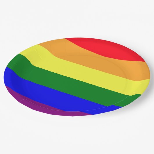 LGBT-trots Papieren Bordje (Gekanteld)