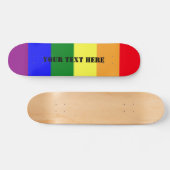 LGBT-trots Persoonlijk Skateboard (Horizontaal)