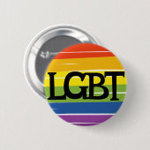 LGBT-trots Ronde Button 5,7 Cm (Voorkant /achterkant)