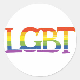 LGBT-trots Ronde Sticker