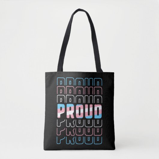 LGBT Trots Transgender Gay Lesbisch Pride Maand Tote Bag (Voorkant)