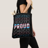 LGBT Trots Transgender Gay Lesbisch Pride Maand Tote Bag (Dichtbij)
