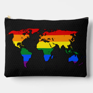 LGBT trots wereldkaart Etui