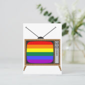LGBT-TV BRIEFKAART (Staand voorkant)