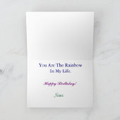 LGBT Twee Mannen Kussen Silhouette Wenskaart Kaart (Binnen)