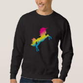Lgbt Unicorn Pansexuality Flag Queer Pan Pride Pan Trui (Voorkant)