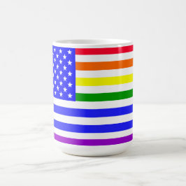 Lgbt USA-vlag Koffiemok