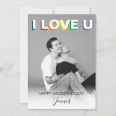 LGBT Valentijnsdag Holiday Kaart (Voorkant)