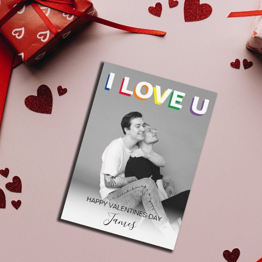 LGBT Valentijnsdag kaart