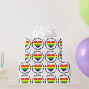 LGBT Verberg je trots niet, GayPride Cadeaupapier