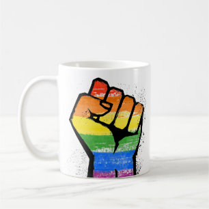 LGBT Verzet Vuist Koffiemok