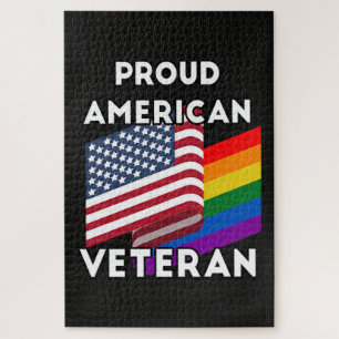 Lgbt Veteranen - Amerikaanse Vlag Legpuzzel