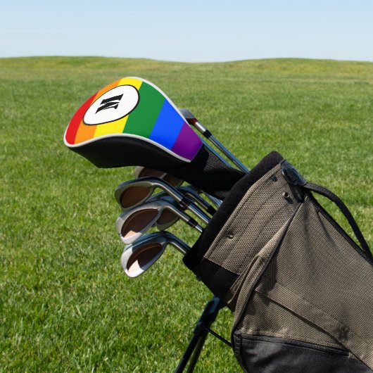 LGBT vlag Drawstring Backpack Golfheadcover (Insitu)