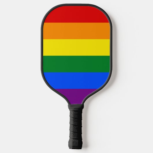 LGBT vlag Drawstring Backpack Pickleball Paddle (Achterkant)