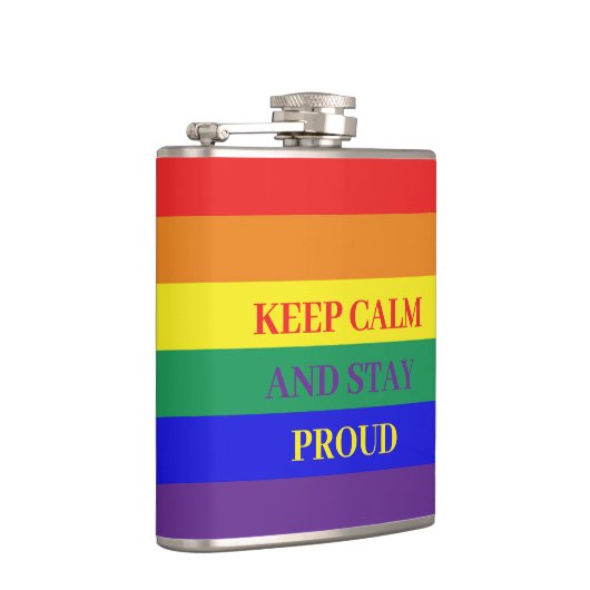 LGBT Vlag Flask Heupfles (Rechts)
