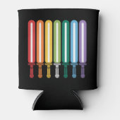 LGBT-vlag Gay Pride Blikjeskoeler (Voorkant)