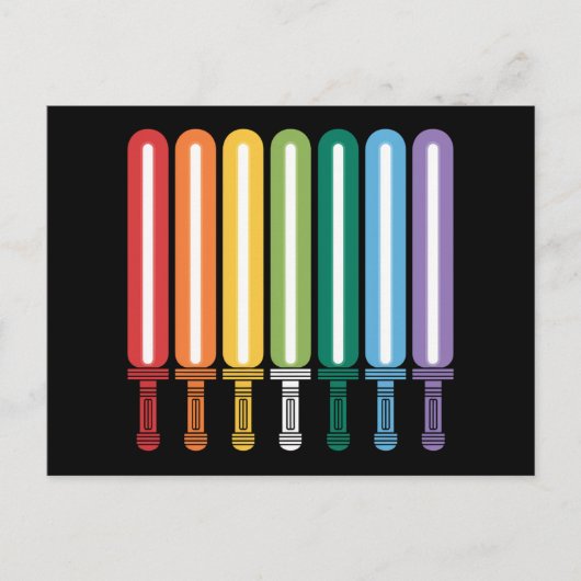 LGBT-vlag Gay Pride  Briefkaart (Voorkant)