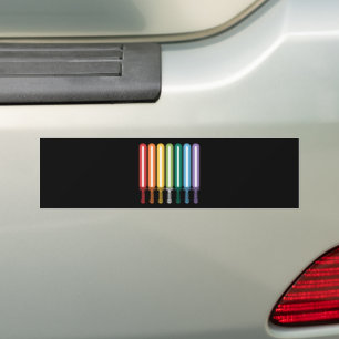 LGBT-vlag Gay Pride Bumpersticker