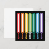 LGBT-vlag Gay Pride Kaart (Voorkant / Achterkant)
