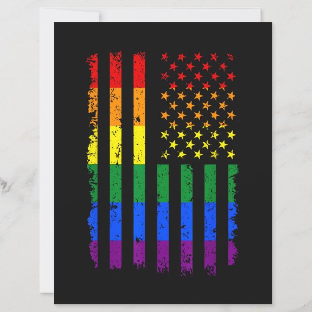 LGBT-vlag Gay Pride-maand Transgender (Voorkant)