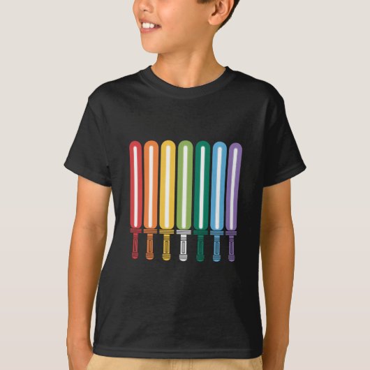 LGBT-vlag Gay Pride  T-shirt (Voorkant)