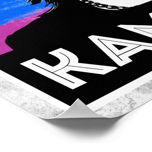 LGBT-vlag - KAMALA HARRIS 2020 Poster (Hoek)