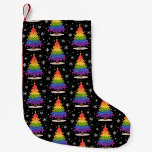 LGBT-vlag Kerstboom Prettig Kerstfeest Gay Pride  Kleine Kerstsok