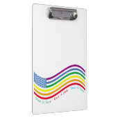 LGBT-vlag Klembord (Rechts)