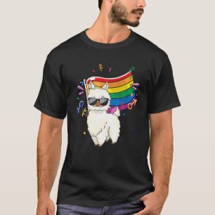 LGBT vlag Llama Gay Lesbian Resist Special Gifts B T-shirt