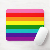 LGBT-vlag Mousepad Muismat (Met muis)