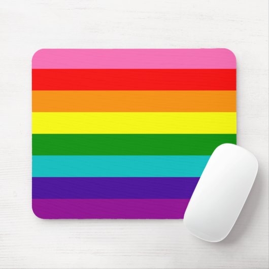 LGBT-vlag Mousepad Muismat (Met muis)