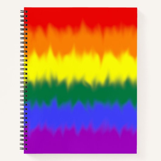 LGBT+ Vlag Notitieboek (Voorkant)