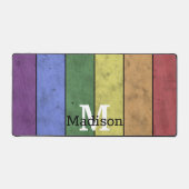  LGBT-vlag: ongeremde regenboogmonogram Bureaumat (Voorkant)
