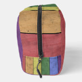  LGBT-vlag: ongeremde regenboogmonogram Toilettasje (Rechts)