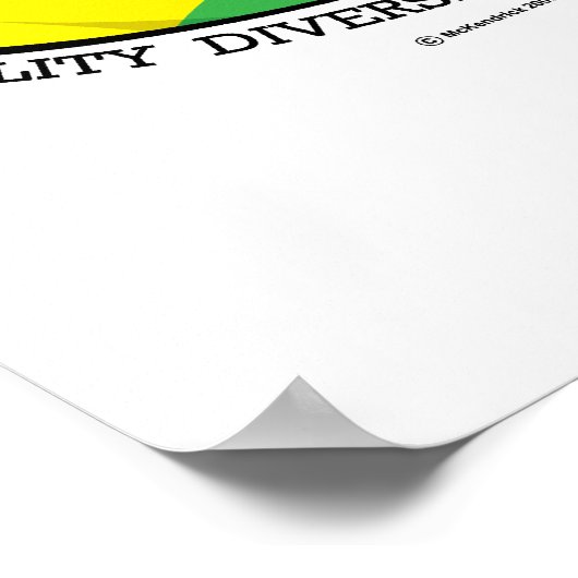 LGBT-vlag Poster (Hoek)