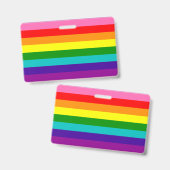 LGBT-vlag Rainbow LGBT Badge (Voor- en achterkant)