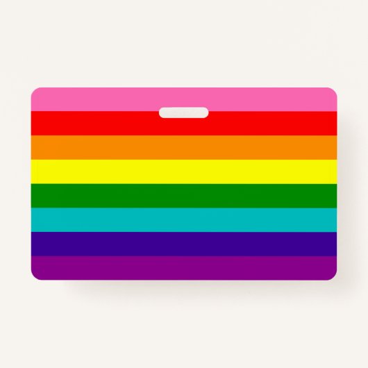 LGBT-vlag Rainbow LGBT Badge (Voorkant)