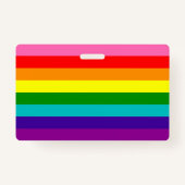 LGBT-vlag Rainbow LGBT Badge (Achterkant)