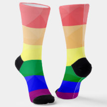 LGBT-vlag regenbooglijnen geometrisch meshpatroon