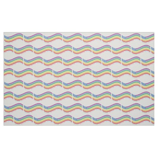 LGBT-vlag Stof (Fat Quarter)
