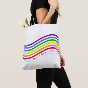 LGBT-vlag Tote Bag