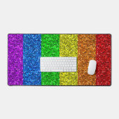 LGBT vlag trilling regenbooglitter sparkles Bureaumat (Keyboard & Muis)